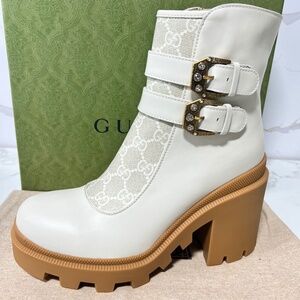 Gucci Leather Boots